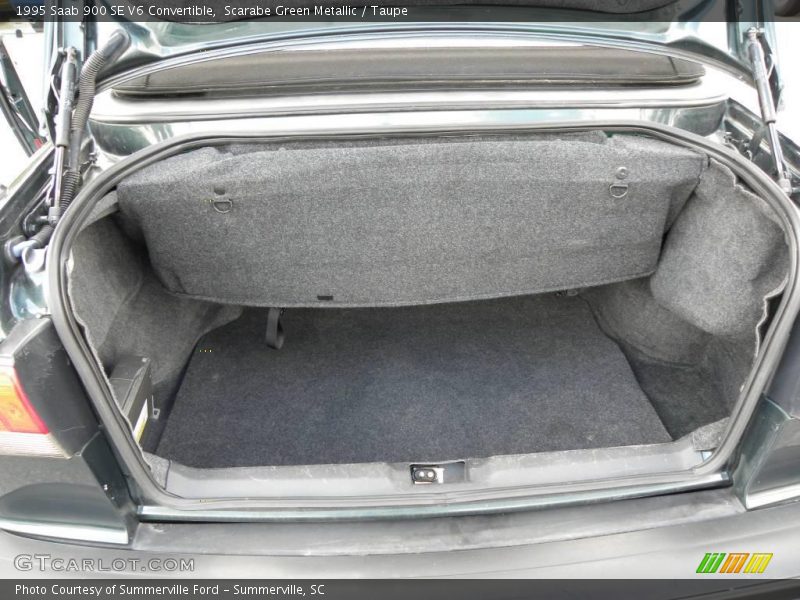 Scarabe Green Metallic / Taupe 1995 Saab 900 SE V6 Convertible