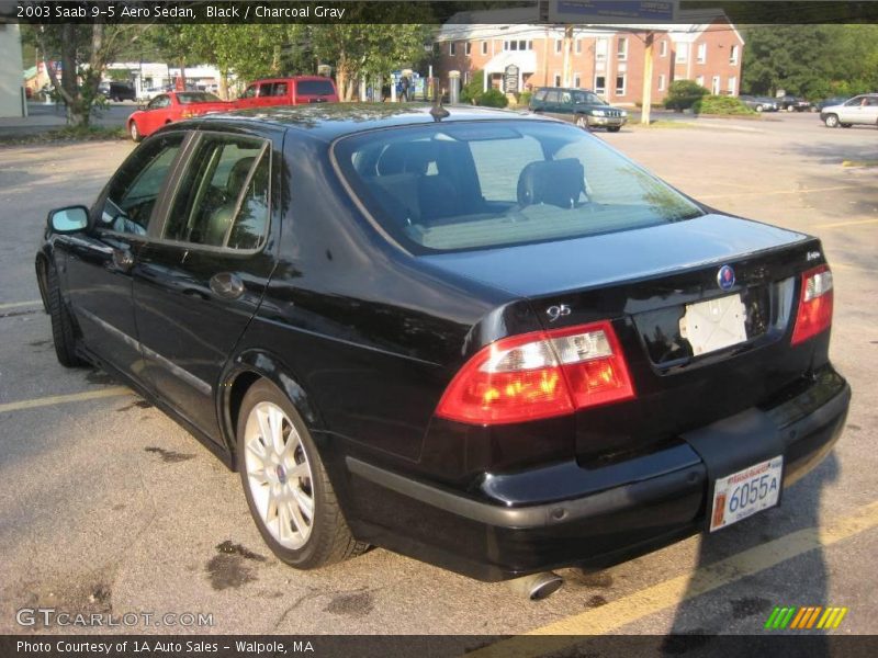 Black / Charcoal Gray 2003 Saab 9-5 Aero Sedan