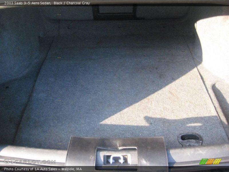 Black / Charcoal Gray 2003 Saab 9-5 Aero Sedan