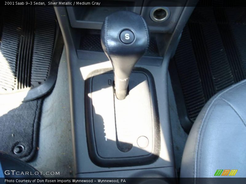 Silver Metallic / Medium Gray 2001 Saab 9-3 Sedan