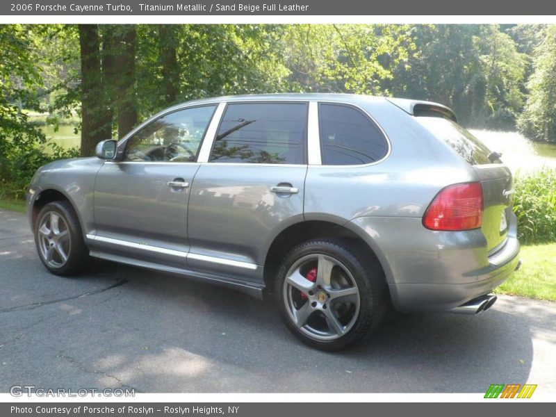 Titanium Metallic / Sand Beige Full Leather 2006 Porsche Cayenne Turbo
