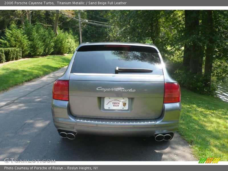 Titanium Metallic / Sand Beige Full Leather 2006 Porsche Cayenne Turbo