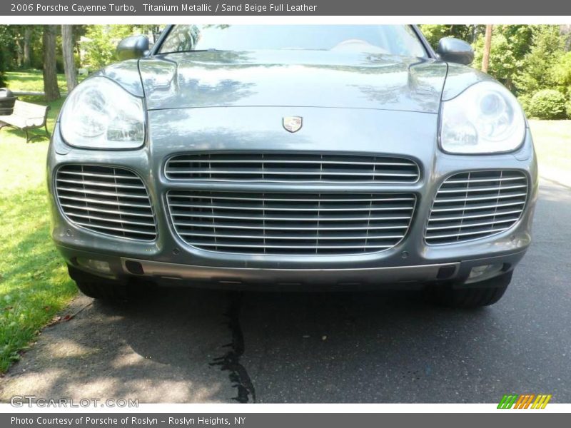 Titanium Metallic / Sand Beige Full Leather 2006 Porsche Cayenne Turbo
