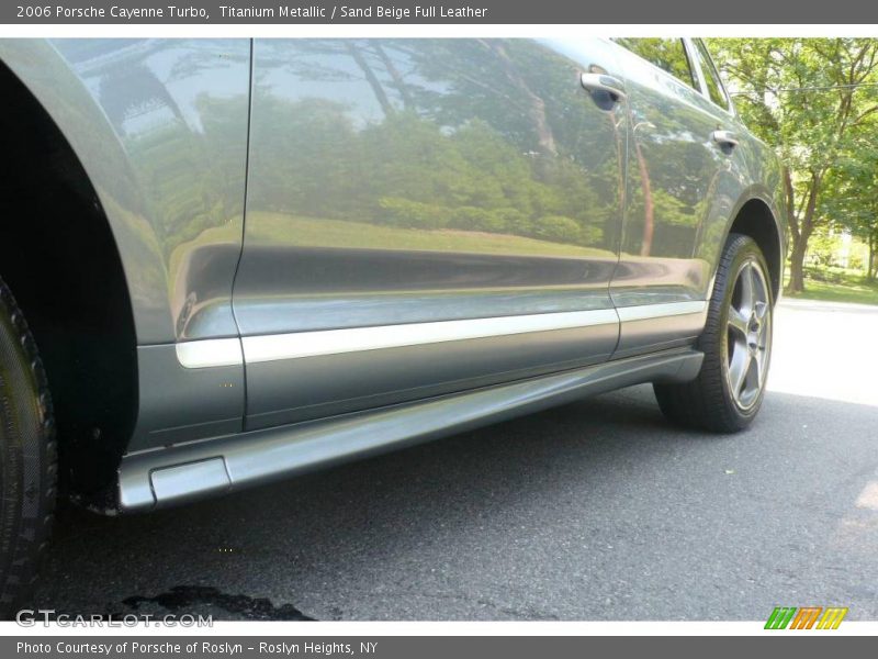 Titanium Metallic / Sand Beige Full Leather 2006 Porsche Cayenne Turbo