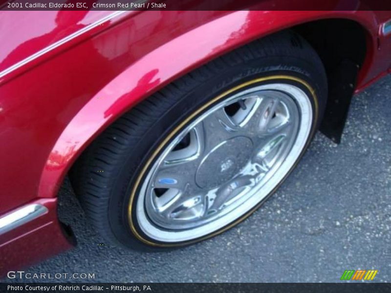 Crimson Red Pearl / Shale 2001 Cadillac Eldorado ESC