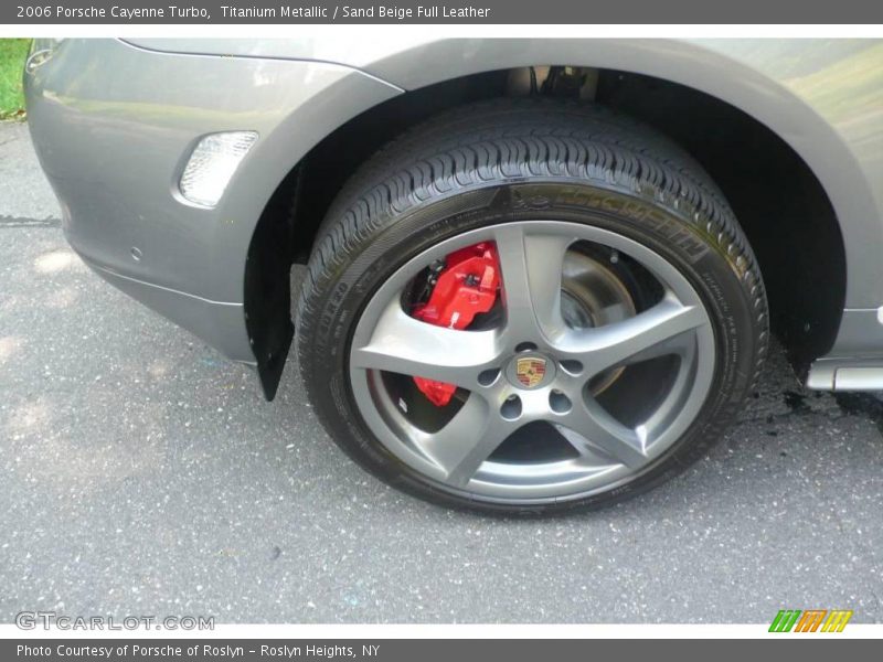 Titanium Metallic / Sand Beige Full Leather 2006 Porsche Cayenne Turbo