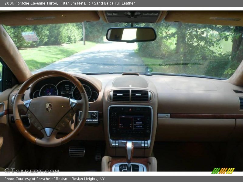 Titanium Metallic / Sand Beige Full Leather 2006 Porsche Cayenne Turbo