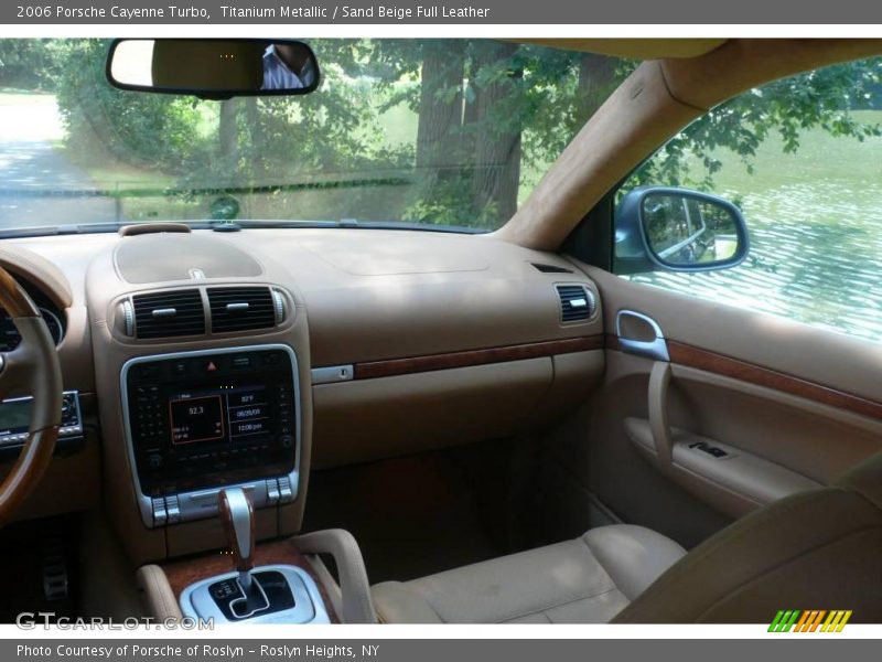 Titanium Metallic / Sand Beige Full Leather 2006 Porsche Cayenne Turbo