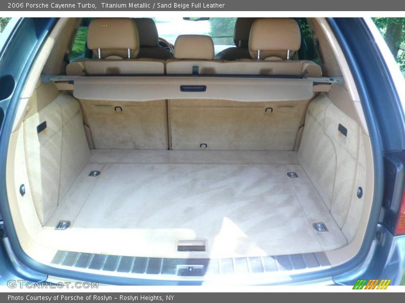 Titanium Metallic / Sand Beige Full Leather 2006 Porsche Cayenne Turbo