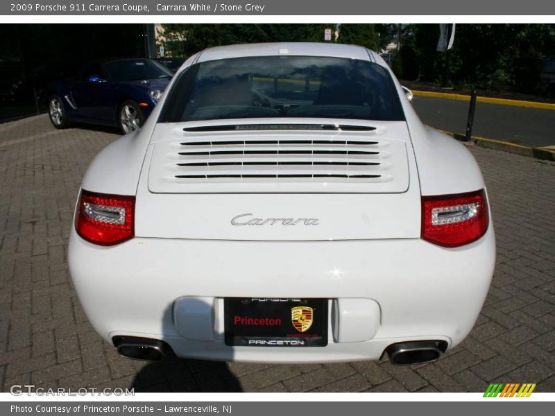 Carrara White / Stone Grey 2009 Porsche 911 Carrera Coupe