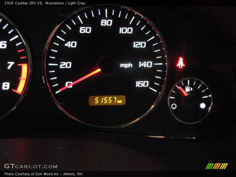 Moonstone / Light Gray 2005 Cadillac SRX V8