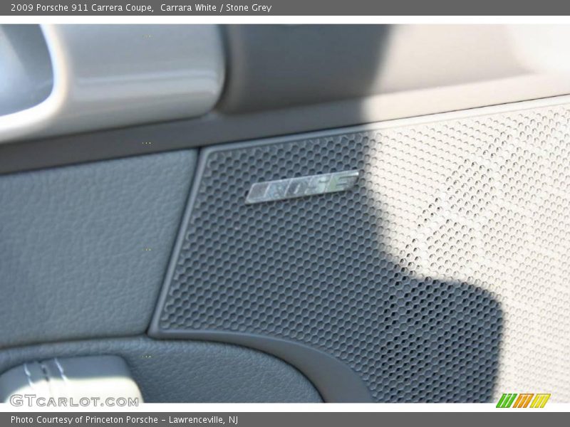 Carrara White / Stone Grey 2009 Porsche 911 Carrera Coupe
