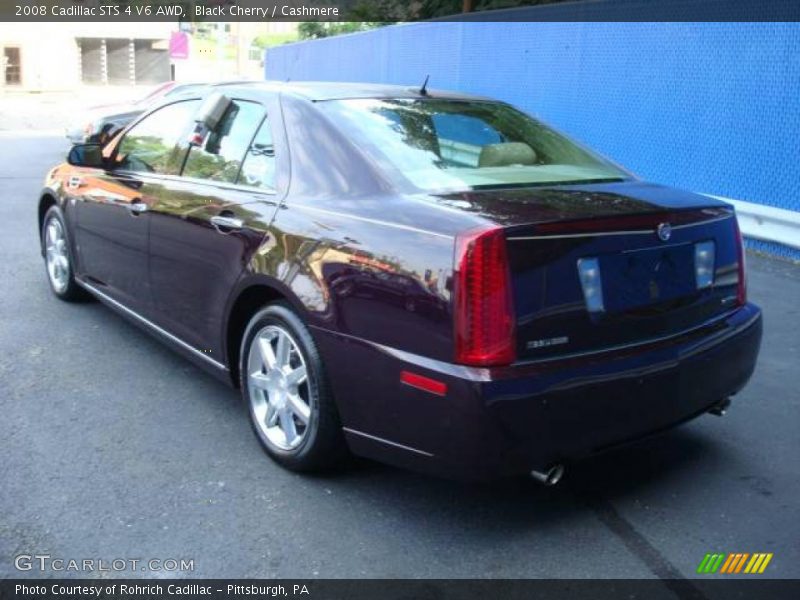 Black Cherry / Cashmere 2008 Cadillac STS 4 V6 AWD