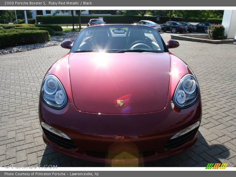 Ruby Red Metallic / Black 2009 Porsche Boxster S