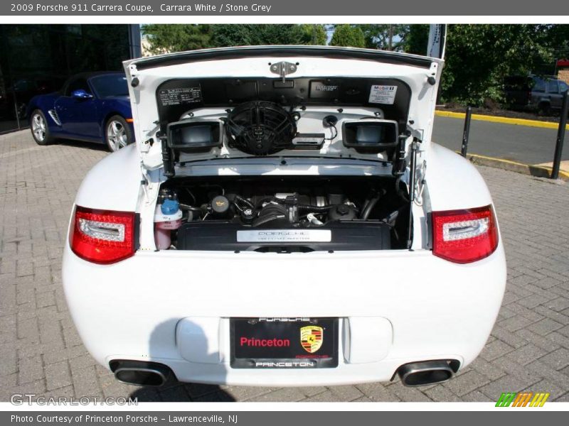 Carrara White / Stone Grey 2009 Porsche 911 Carrera Coupe