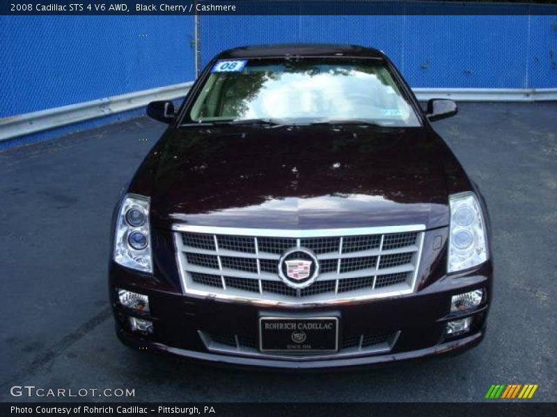 Black Cherry / Cashmere 2008 Cadillac STS 4 V6 AWD