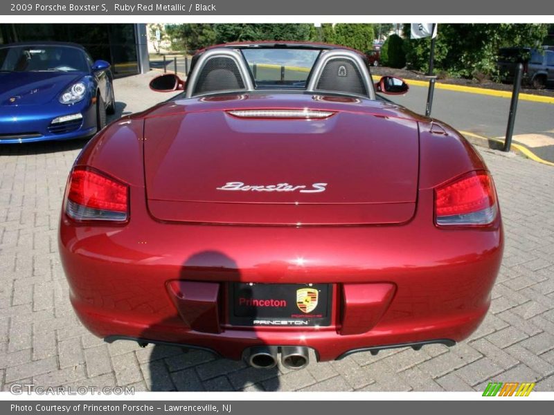 Ruby Red Metallic / Black 2009 Porsche Boxster S
