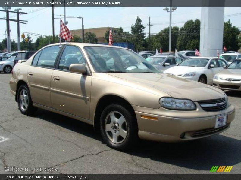 Light Driftwood Metallic / Neutral 2002 Chevrolet Malibu LS Sedan