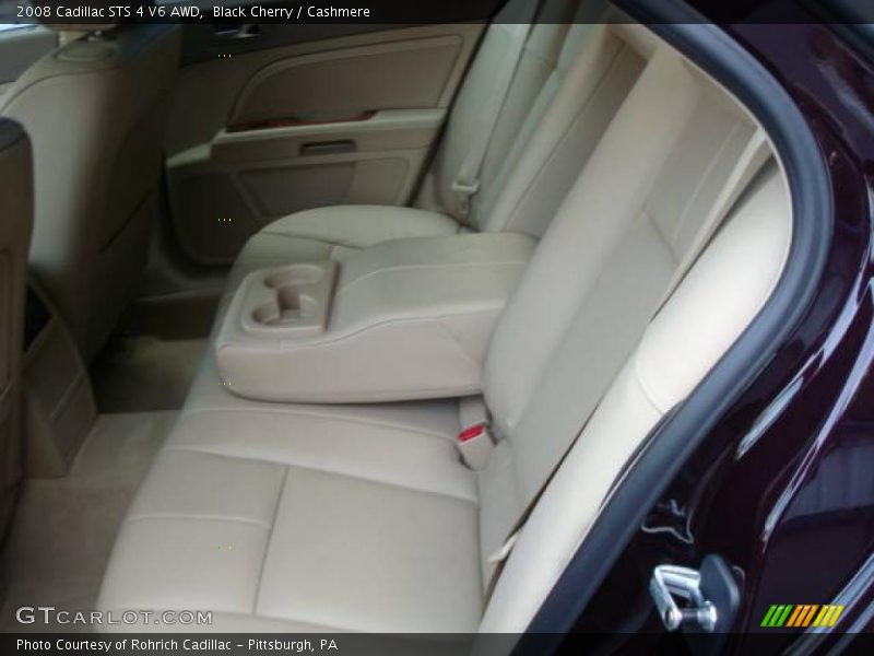 Black Cherry / Cashmere 2008 Cadillac STS 4 V6 AWD