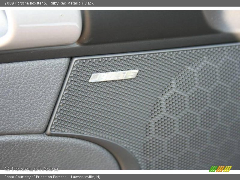 Ruby Red Metallic / Black 2009 Porsche Boxster S