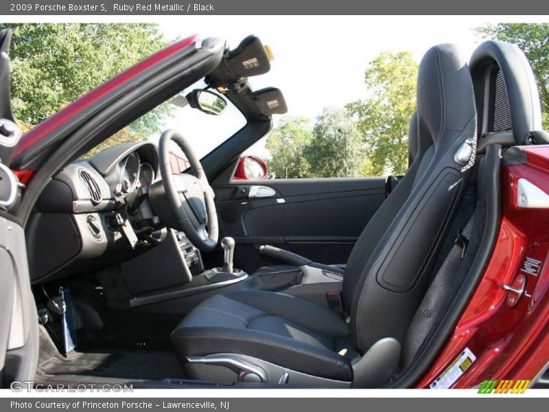 Ruby Red Metallic / Black 2009 Porsche Boxster S