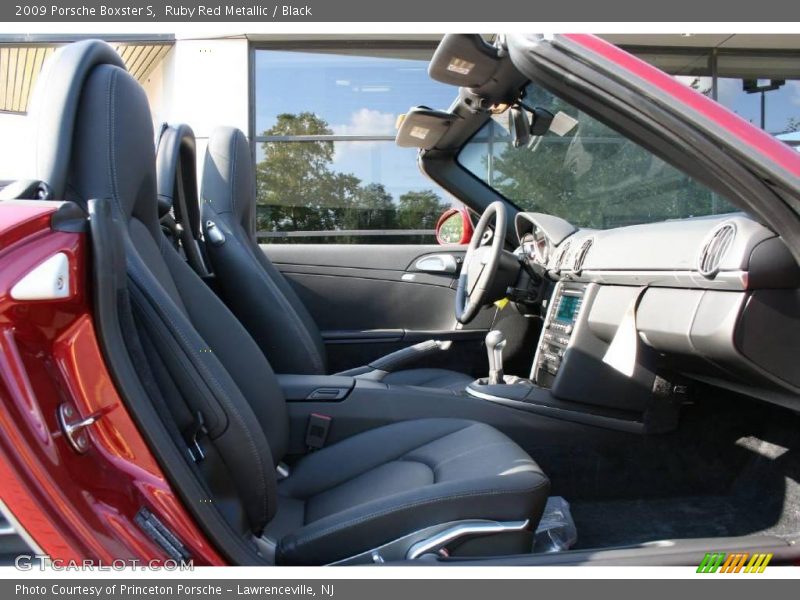 Ruby Red Metallic / Black 2009 Porsche Boxster S