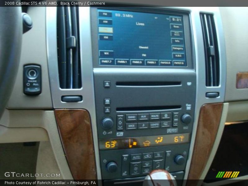 Black Cherry / Cashmere 2008 Cadillac STS 4 V6 AWD