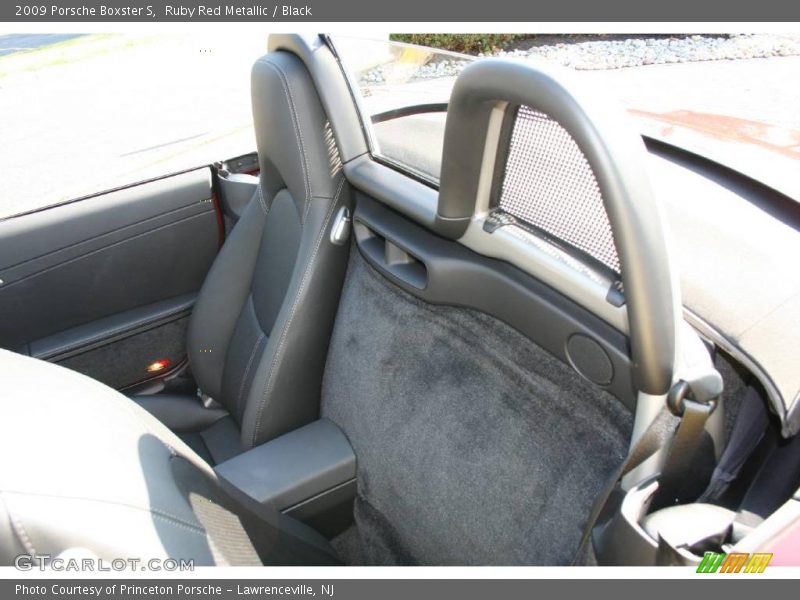 Ruby Red Metallic / Black 2009 Porsche Boxster S
