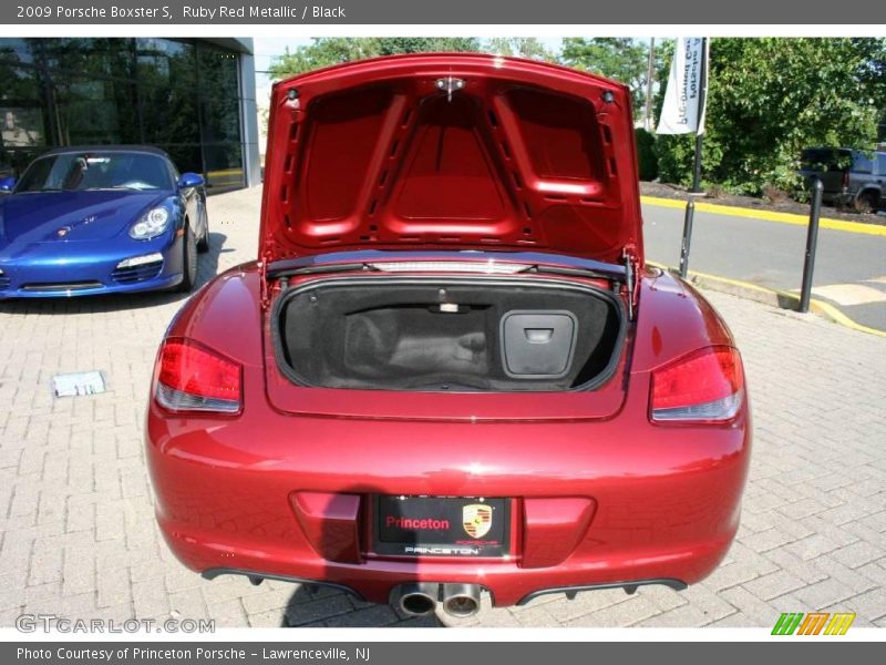 Ruby Red Metallic / Black 2009 Porsche Boxster S