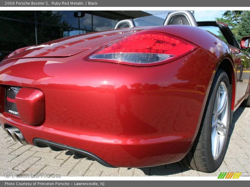 Ruby Red Metallic / Black 2009 Porsche Boxster S