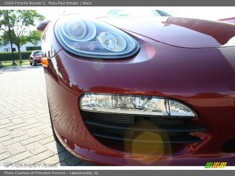 Ruby Red Metallic / Black 2009 Porsche Boxster S