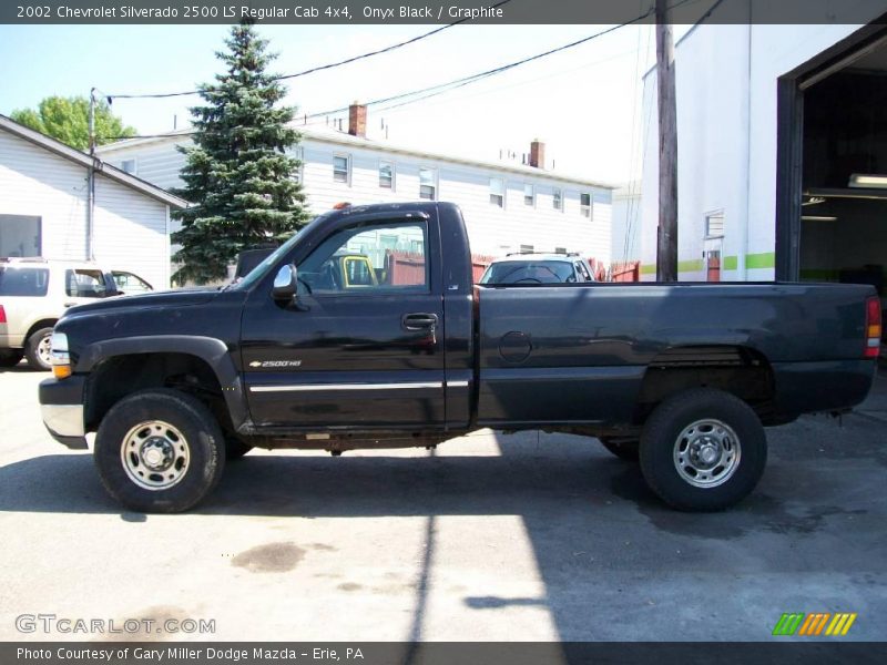 Onyx Black / Graphite 2002 Chevrolet Silverado 2500 LS Regular Cab 4x4