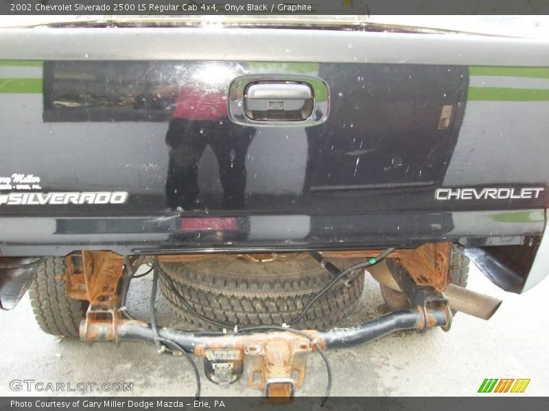 Onyx Black / Graphite 2002 Chevrolet Silverado 2500 LS Regular Cab 4x4