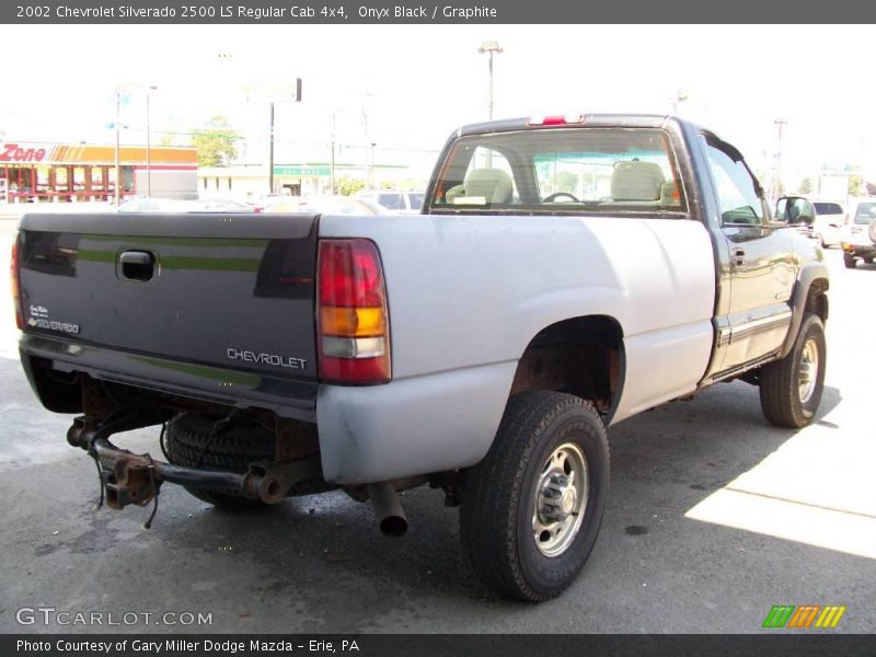 Onyx Black / Graphite 2002 Chevrolet Silverado 2500 LS Regular Cab 4x4