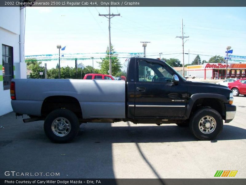 Onyx Black / Graphite 2002 Chevrolet Silverado 2500 LS Regular Cab 4x4