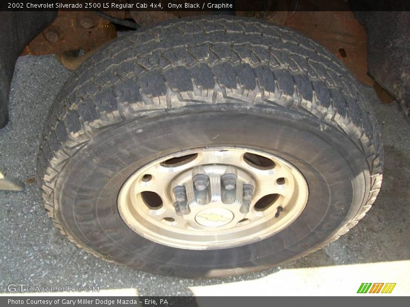 Onyx Black / Graphite 2002 Chevrolet Silverado 2500 LS Regular Cab 4x4