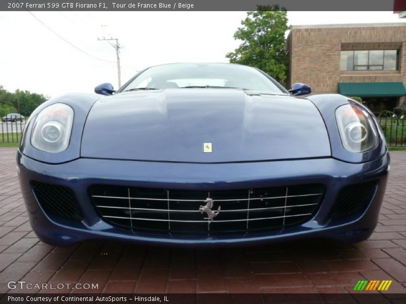 Tour de France Blue / Beige 2007 Ferrari 599 GTB Fiorano F1