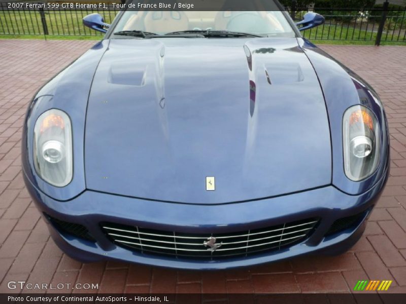 Tour de France Blue / Beige 2007 Ferrari 599 GTB Fiorano F1