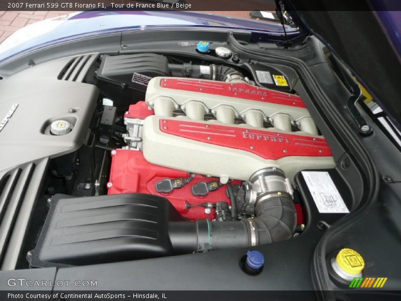 Tour de France Blue / Beige 2007 Ferrari 599 GTB Fiorano F1