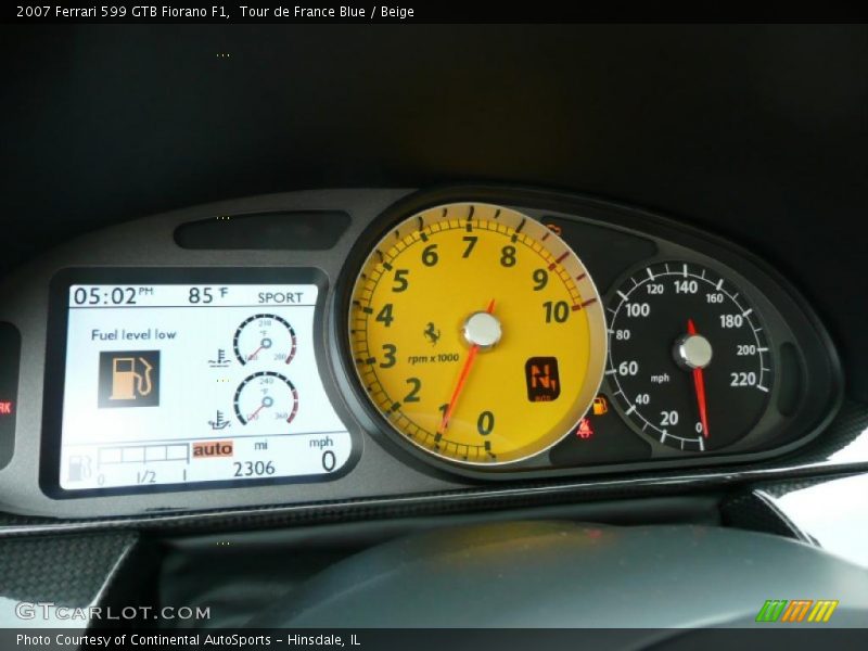 Tour de France Blue / Beige 2007 Ferrari 599 GTB Fiorano F1