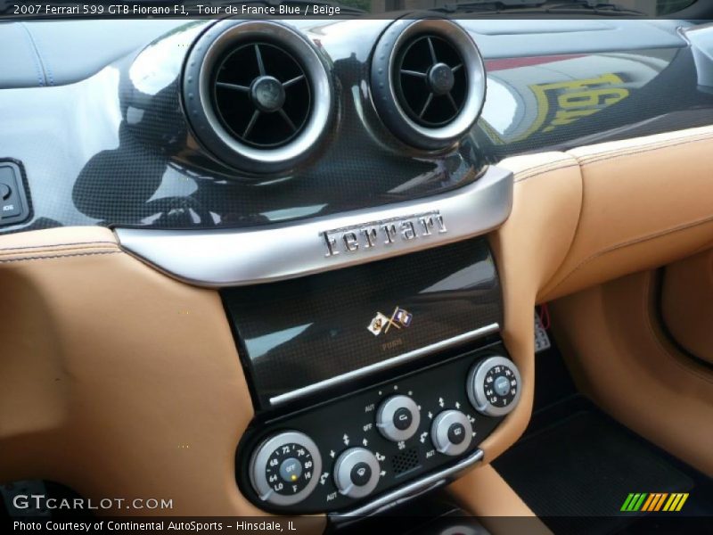 Tour de France Blue / Beige 2007 Ferrari 599 GTB Fiorano F1