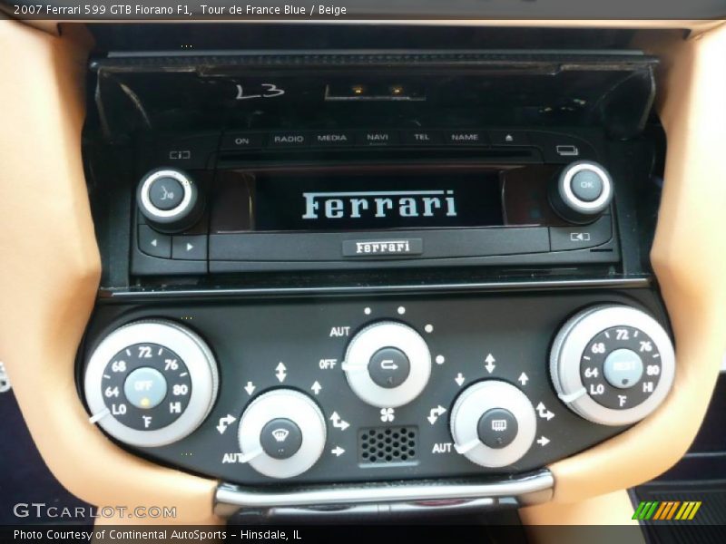 Tour de France Blue / Beige 2007 Ferrari 599 GTB Fiorano F1