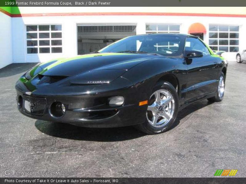Black / Dark Pewter 1999 Pontiac Firebird Formula Coupe