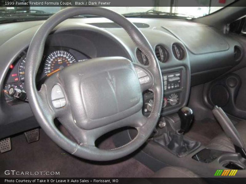 Black / Dark Pewter 1999 Pontiac Firebird Formula Coupe