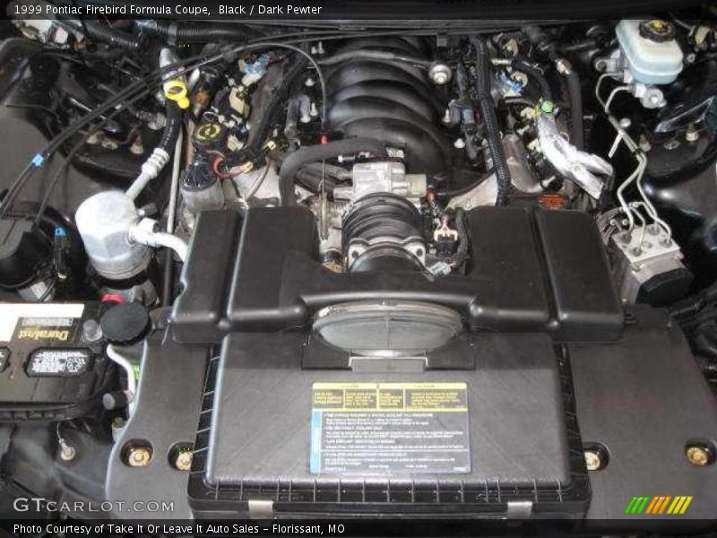 Black / Dark Pewter 1999 Pontiac Firebird Formula Coupe