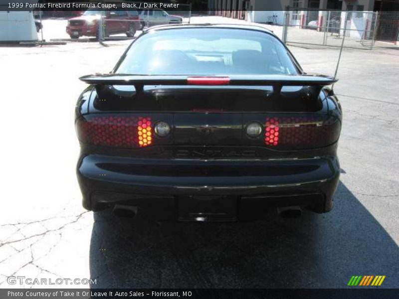Black / Dark Pewter 1999 Pontiac Firebird Formula Coupe