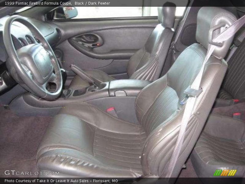 Black / Dark Pewter 1999 Pontiac Firebird Formula Coupe