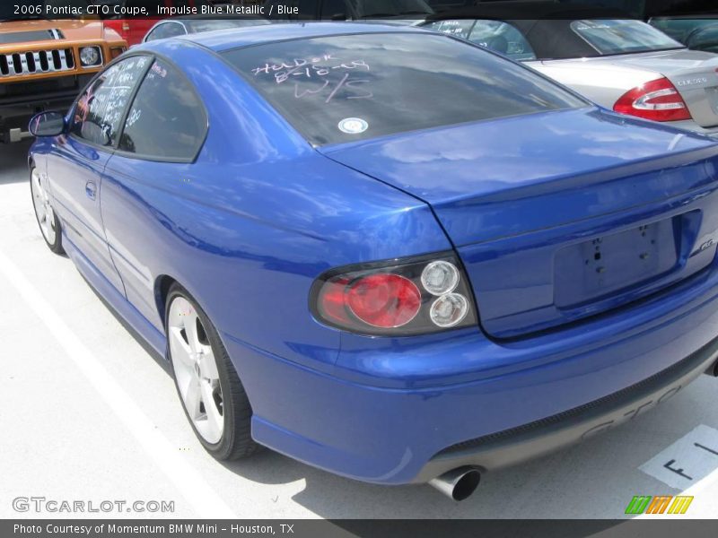 Impulse Blue Metallic / Blue 2006 Pontiac GTO Coupe