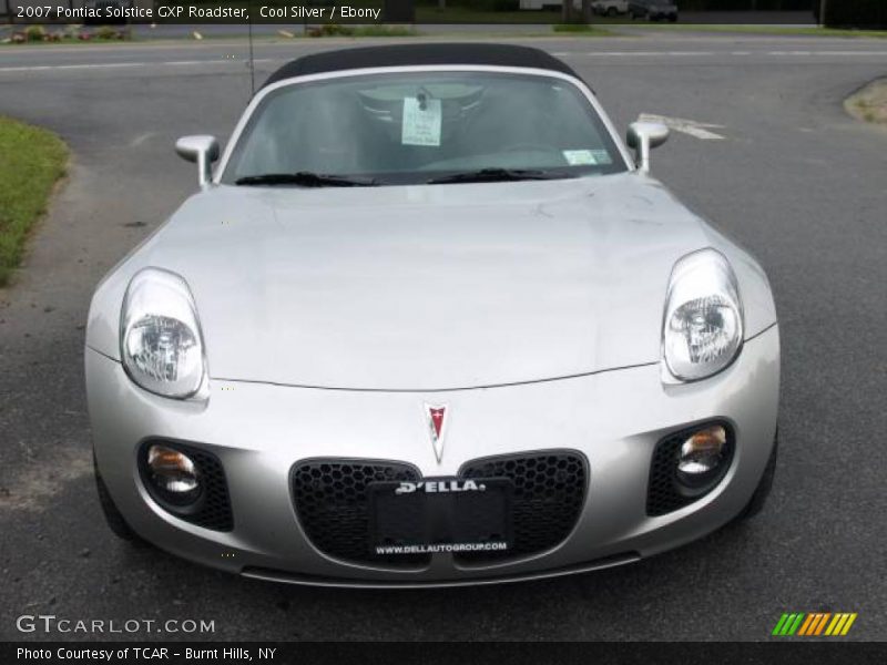 Cool Silver / Ebony 2007 Pontiac Solstice GXP Roadster