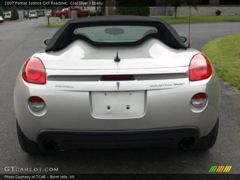 Cool Silver / Ebony 2007 Pontiac Solstice GXP Roadster
